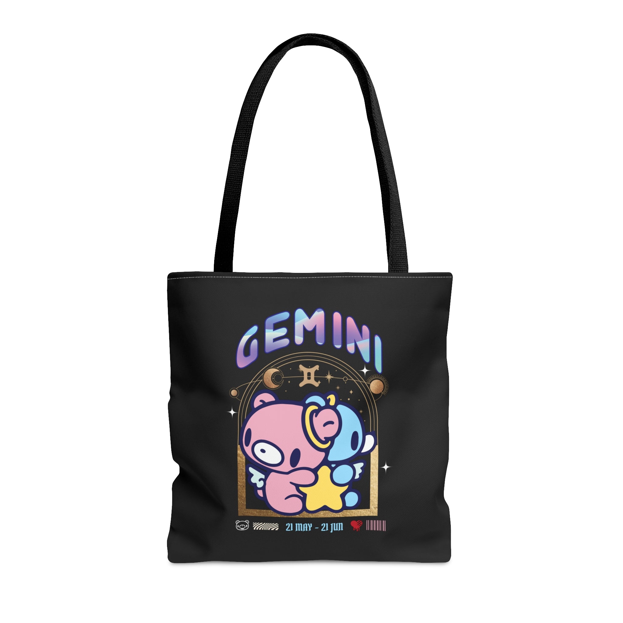 Gloomy Gemini zodiac Tote Bag